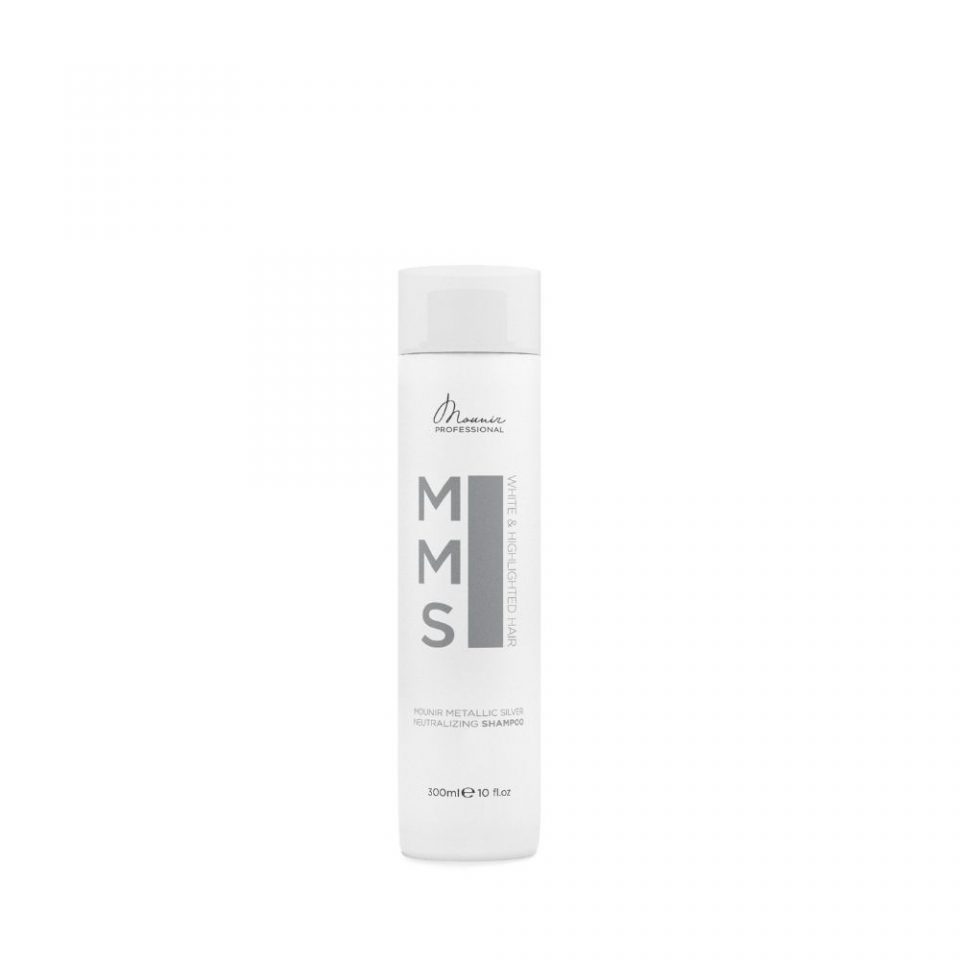 MMS Shampoo - Mounir Metallic Silver - Neutralizing Shampoo 300 ml